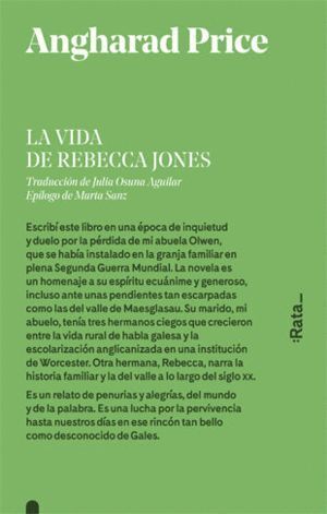 VIDA DE REBECCA JONES,LA