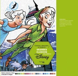 COLOREA Y DESCUBRE EL MISTERIO GRANDES CLASICOS DISNEY VOL