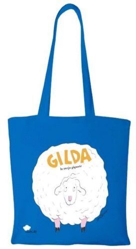 BOLSA DE GILDA LA OVEJA GIGANTE AZUL