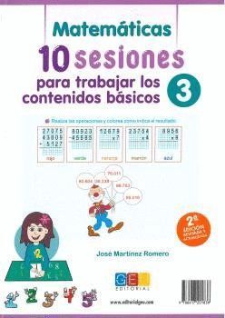 10 SESIONES PARA TRABAJAR CONTENIDOS BASICOS 3 2ªED