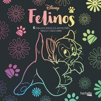 ARTETERAPIA FELINOS DISNEY 6 DIBUJOS MAG