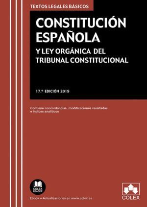 CONSTITUCION ESPAÑOLA Y LEY ORGANICA DEL TRIBUNAL CONSTITUC