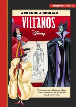 APRENDE A DIBUJAR A LOS VILLANOS DISNEY CREA JUEGA APRENDE