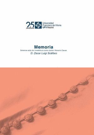 OSCAR LUIGI SCALFARO. MEMORIA. SOLEMNE ACTO DE INVESTIDURA C