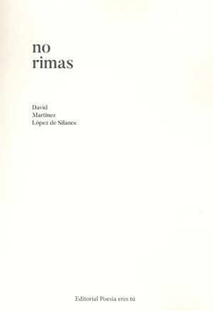 NO RIMAS