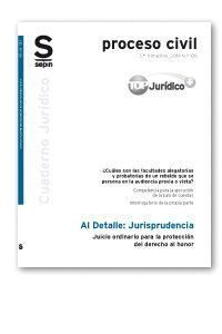 JUICIO ORDINARIO PARA LA PROTECCION DEL DERECHO AL HONOR