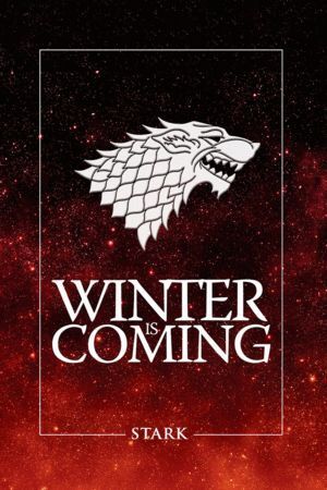 BLOC DE NOTAS GAME OF THRONES WINTER IS COMING