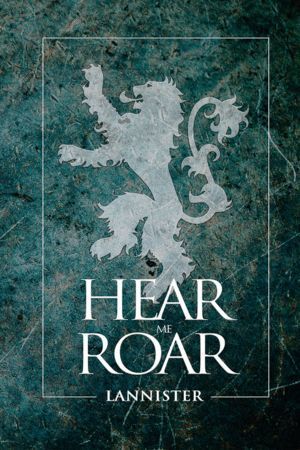 BLOC DE NOTAS GAME OF THRONES HEAR ME ROAR