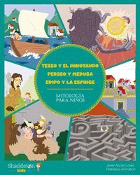 TESEO Y EL MINOTAURO PERSEO Y MEDUSA EDIPO Y LA ESFINGE