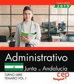 ADMINISTRATIVO TURNO LIBRE JUNTA ANDALUCIA TEMARIO VOL 1