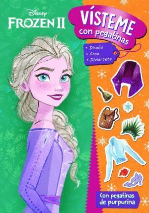 FROZEN 2 VISTEME CON PEGATINAS