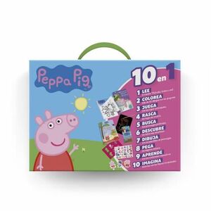MALETIN JUEGO IMAGILAND 10 EN 1 PEPA PIG