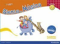 CUADERNO SIENTE LA MUSICA 3ºEP 15 PACK