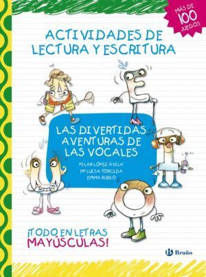 DIVERTIDAS AVENTURAS VOCALES CUADERNO ACTIVIDADES