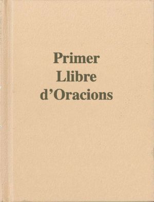 PRIMER LLIBRE D'ORACIONS GUAFLEX CATALUÑA