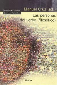 PERSONAS DEL VERBO FILOSOFICO,LAS