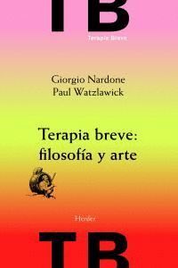 TERAPIA BREVE FILOSOFIA Y ARTE