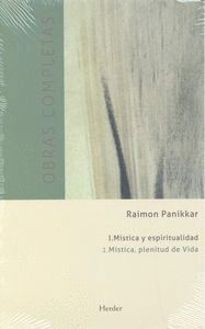 OBRAS COMPLETAS TOMO I MISTICA Y ESPIRITUALIDAD