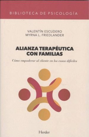 ALIANZA TERAPEUTICA CON FAMILIAS