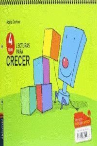 LECTURAS PARA CRECER 4 AÑOS