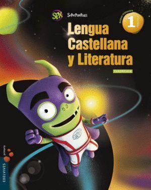 LENGUA 1ºEP MEC CUADRIC.TRIM.+CUENTO 14 SUPERPIXE.EDELEN11EP