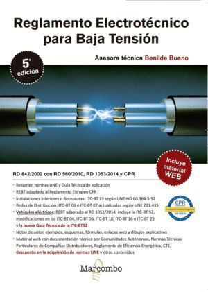 REGLAMENTO ELECTROTECNICO BAJA TENSION 5ªED.