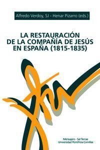 RESTAURACION DE LA COMPAÑIA DE JESUS EN ESPAÑA