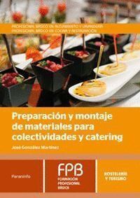 PREPARACION MONTAJE MATERIAL COLECTIVIDADES CATERING