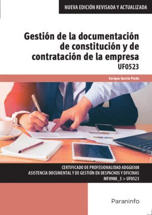 GESTION DE LA DOCUMENTACION DE CONSTITUCION Y DE CONTRATACIO