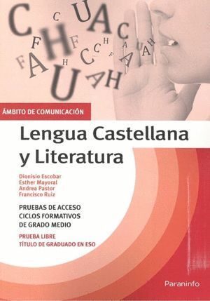 AMBITO DE COMUNICACION. PRUEBAS DE ACCESO A CICLOS FORMATIVO