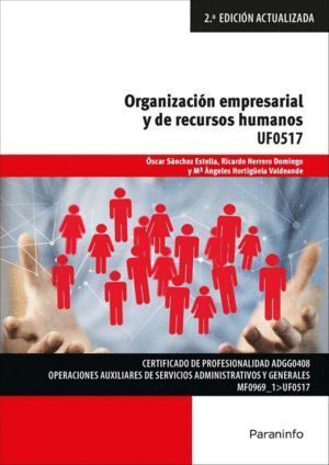 ORGANIZACION EMPRESARIAL Y DE RECURSOS HUMANOS