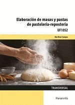 ELABORACION DE MASAS Y PASTAS DE PASTELERIA REPOSTERIA