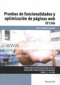 PRUEBAS DE FUNCIONALIDADES Y OPTIMIZACION DE PAGINAS WEB