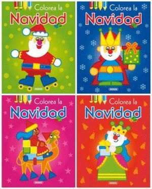 COLOREA LA NAVIDAD (4 TITULOS)