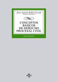 CONCEPTOS BASICOS DE DERECHO PROCESAL CIVIL 5ªED