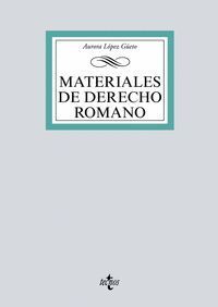 MATERIALES DE DERECHO ROMANO