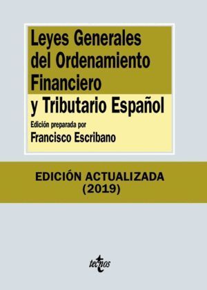 LEYES GENERALES DEL ORDENAMIENTO FINANCIERO Y TRIBUTARIO ESP