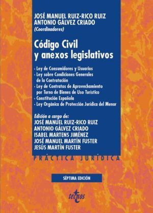 CODIGO CIVIL Y ANEXOS LEGISLATIVOS