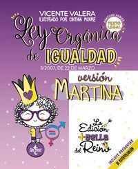LEY ORGANICA DE IGUALDAD VERSION MARTINA