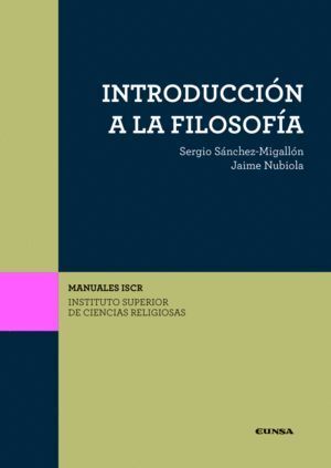 INTRODUCCION A LA FILOSOFIA (ISCR)