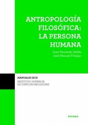 ISCR ANTROPOLOGIA FILOSOFICA: LA PERSONA
