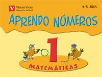 APRENDO NUMEROS 1 4-5 AÑOS 08 EI                  VICMAT04EI