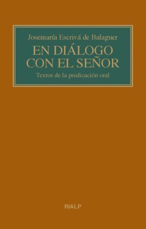 EN DIALOGO CON EL SEÑOR. (BOLSILLO, RUSTICA)