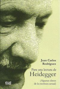 PARA UNA LECTURA DE HEIDEGGER ALGUNAS CLAVES DE LA ESCRITUR