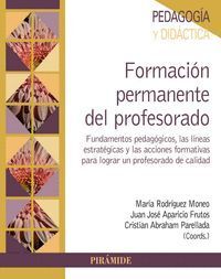FORMACION PERMANENTE DEL PROFESORADO