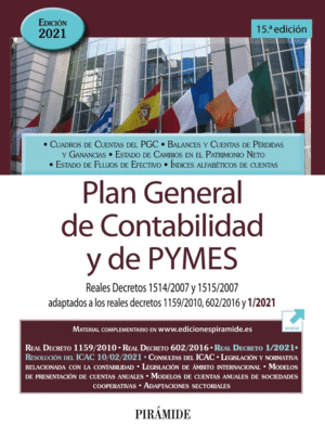 PLAN GENERAL DE CONTABILIDAD Y DE PYMES ED.21