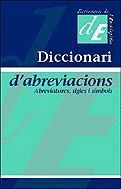 DICCIONARI D'ABREVIACIONS