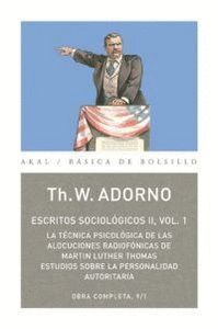ESCRITOS SOCIOLOGIOS II, VOL. 1