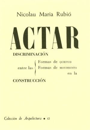 ACTAR DISCRIMINACION ENTRE LAS FORMAS