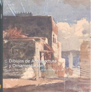 DIBUJOS DE ARQUITECTURA Y ORNAMENTACION DE LA BIBLIOTECA NA